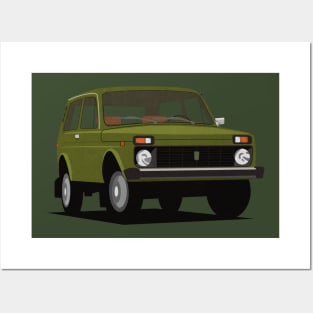 Lada Niva Posters and Art